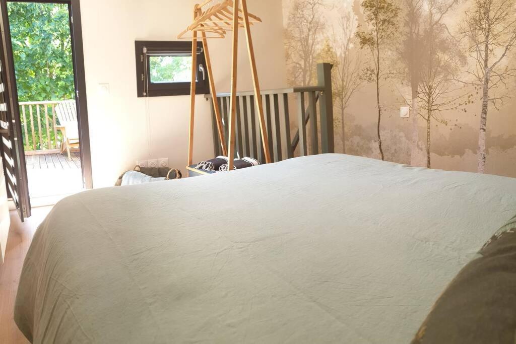 Chalet De Charme Avec Piscine Villa Aurade ภายนอก รูปภาพ